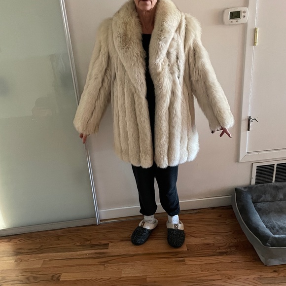 Silver Fox jacket. Size 12, vintage - Picture 1 of 6